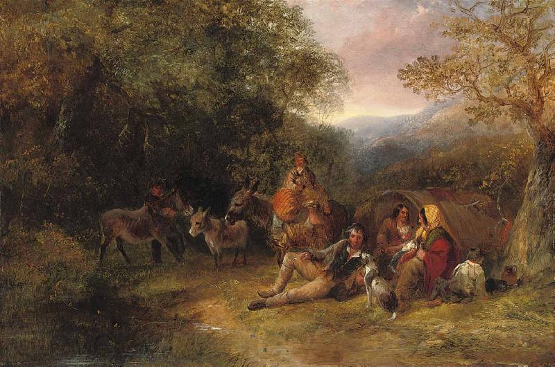 George Caleb Bingham The gypsy encampment